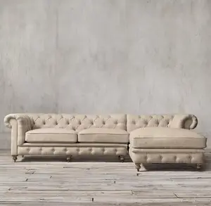 Fábrica de alta calidad sofás de lujo moderno sofá sala de estar conjunto de muebles de interior