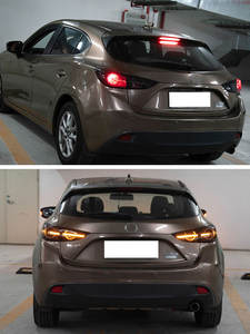 Luces Traseras LED para <span class=keywords><strong>Mazda</strong></span> <span class=keywords><strong>3</strong></span>, Lámpara Trasera para Axela <span class=keywords><strong>Hatchback</strong></span> 2014-2019, Luz Trasera con Señal Dinámica, Luz de Freno Trasera, Luz de Reversa, Accesorio para Automóvil - Product Image 6