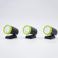 Lampe à clip rechargeable avec aimant, lampe de travail avec SOS, lampe ronde réglable à 360°