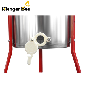 Extracteur de miel manuel en acier inoxydable Premium Menger Bee, 3 cadres, centrifugeuse à miel, traitement du miel de haute qualité - Product Image 5