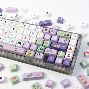 HZGAMER 124 keys A Midsummer Night Dream Keycaps Set, Custom HXDA Profile Keycap Pudding Dye Sublimation Keycap - Product Image 3