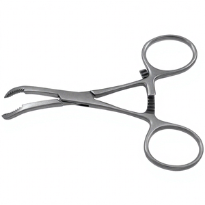 Pinzas de Reducción Autoblocantes de Garra de Cangrejo de Calidad Premium, Curvas 6 150mm, Pinzas Ortopédicas Curvas Puntiagudas para Sujeción de Huesos - Product Image 4