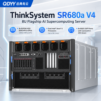 Serveur GPU ThinkSystem SR680a V4 8U, double processeur Intel Xeon 6, HGX B300 NVL8 8-GPU, serveur d'apprentissage IA d'entreprise GenAI