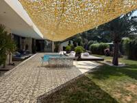 Buitenzonwering 210D Polyester UV-bestendig camouflage schaduwdoek 2,5x6,5m
