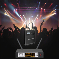 Microphone sans fil à condensateur pour guitare classique acoustique professionnelle Soundmark CX-508, capteur infrarouge, pile AA, connecteur XLR