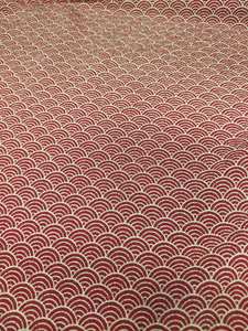 ญี่ปุ่น KKP3338แบบดั้งเดิมที่สวยงาม Drapes โพลีเอสเตอร์พิมพ์เครปผ้ากิโมโน - Product Image 3