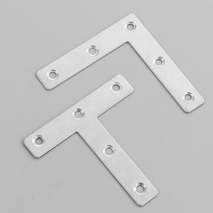 Soportes de Esquina Tipo L y T de Acero Inoxidable con Múltiples Orificios para una Fijación Segura - Product Image 3