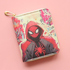 Anime <strong>Wallet</strong> <strong>Cool</strong> Cartoon Luffy Spider <strong>Man</strong> Marvel Piece Purse Custom Portable PU Leather Coin Bag ID Card Case Cover <strong>Wallets</strong> - Product Image 3