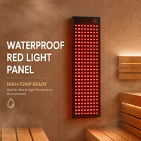 Panneau de luminothérapie rouge entièrement étanche, best-seller, pour soulager la douleur, résistance aux hautes températures jusqu'à 90 degrés Celsius