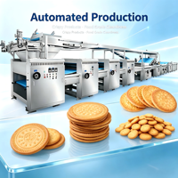 Ligne de production industrielle de biscuits de haute qualité, machine à fabriquer des biscuits croustillants, des biscuits aux noix, des biscuits Marie