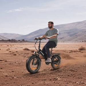 دراجة كهربائية قابلة للطي SAMEBIKE UK مع شحن مجاني، طراز LOTDM200-II مع خاصية فتح القفل NFC، إطارات سميكة 20*4.0، بطارية 13 أمبير، محرك 750 واط، دراجة جبلية كهربائية اقتصادية - Product Image 3