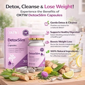 Cápsulas DetoxSlim OKTW <span class=keywords><strong>para</strong></span> una Digestión Saludable, Limpieza y Pérdida de Peso, en Stock, Muestras Gratis, Marca Privada OEM - Product Image 3