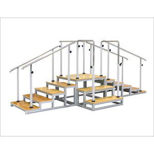 Walking Rehabilitation Training Ladder Wood Stackable <b>Storage</b> <b>Drawers</b> 50x40x30cm For Living Room Office Organizer - Product Image 3