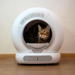 <span class=keywords><strong>Caja</strong></span> <span class=keywords><strong>de</strong></span> <span class=keywords><strong>arena</strong></span> para gatos electrónica cerrada <span class=keywords><strong>de</strong></span> gran espacio <span class=keywords><strong>Caja</strong></span> <span class=keywords><strong>de</strong></span> <span class=keywords><strong>arena</strong></span> automática <span class=keywords><strong>inteligente</strong></span> para gatos - Product Image 2