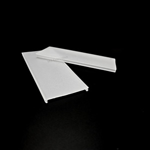 PMMA Acrylic signage Dome & LED tuyến tính Chụp đèn đùn tùy chỉnh hồ sơ cho ánh sáng khuếch tán hiển thị đồ đạc ánh sáng - Product Image 1