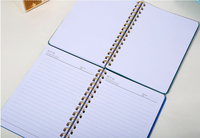 Carnet à spirale A5, reliure à spirale, lignes horizontales, bloc-notes à feuilles mobiles, personnalisation, bloc-notes promotionnel, papiers vierges et lignés