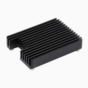 Radiateur spécial Raspberry PI CM4 avec ventilateur intégré / Contrôle de vitesse PWM Dissipateur thermique en alliage d'aluminium avec ventilateur - Product Image 2