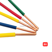WANBANG ZC-BV 1,5mm 2,5mm 4mm 6mm 10mm Flammhemmendes PVC-Isoliertes Massives Einadriges Sauerstofffreies Kupferkabel IP68 Zertifiziert