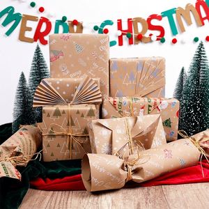 Custom <b>Christmas</b> Luxury <b>Wrapping</b> <b>Paper</b> <b>Roll</b> 80gsm Art Quality 43*300cm Jumbo Size, Festive Gift Wrap for Holiday Presents - Product Image 6