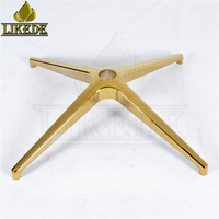 Nouveau aluminium moderne canapé jambes en métal de remplacement de pieds de jambe de chaise