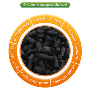 Kelin số lượng lớn 3mm than hoạt tính viên than dựa trên giá mỗi tấn cho phụ gia dầu mỏ - Product Image 4