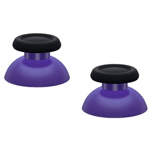 EXtremeRate - Palancas de Repuesto Color Morado y Negro para Controles de PS5 y PS4 - Product Image 1
