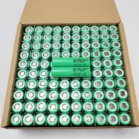 Lot de batteries au Lithium, Rechargeable, 3.6V, 2500mAh, pour Samsung 25R, 18650