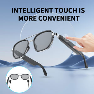 AI搭載着脱レンズ型スマートグラス、ワイヤレスオーディオ対応、アウトドア向けスマートスポーツグラス、AIグラススマートデバイス - Product Image 3