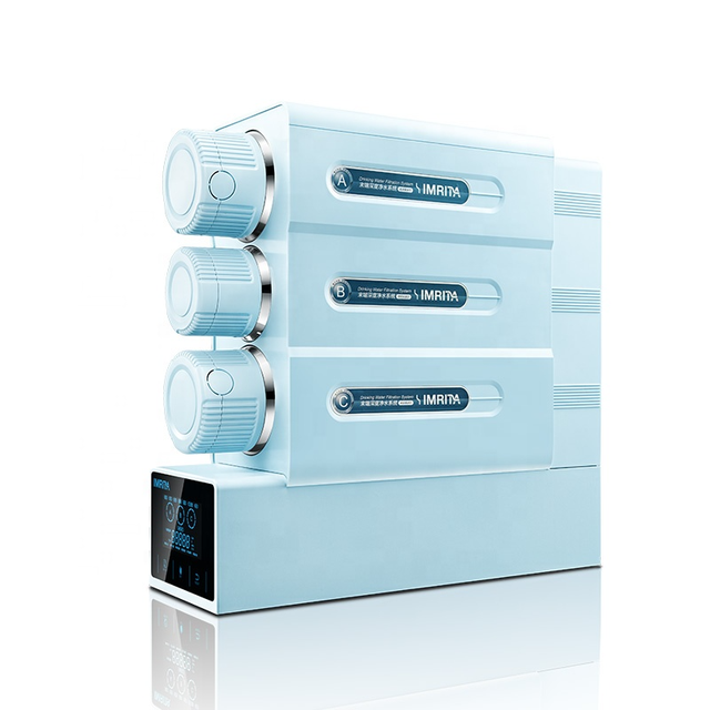 Imrita RO Reverse Osmosis Inversa Water Filter System 800 GPD Smart Uv Desktop Portable Water Purifier Without Tank