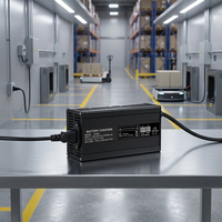 Prix d'usine C600M 29.4V 15A Chargeur rapide intelligent Écran OLED 8S Li-ion Certifié CE Alliage d'aluminium Efficacité 94% Électrique
