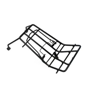 Motorfiets achterdrager bagagerek voor CT125 JFG Racing Carbon staal zwart - Product Image 1