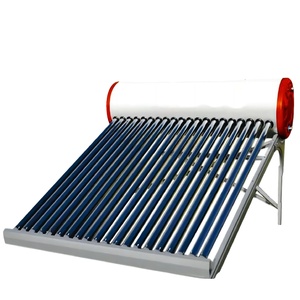 Chauffe-eau <span class=keywords><strong>solaire</strong></span> Lebria de haute qualité 100L, type à tubes sous vide non pressurisé, en acier inoxydable, <span class=keywords><strong>douche</strong></span> autoportante - Product Image 5