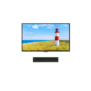 Support mural articulé pivotant à mouvement complet et inclinable 1Pc Support mural TV pour téléviseurs 32in-55in VESA 400x400mm 99lbs Max Support de roulement - Product Image 1