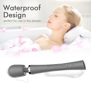 Vibrador de silicona suave para masaje de manos, varita de masaje para cuello, hombros y espalda, S-HANDE, envío directo