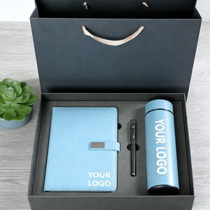 La aduana de China de fábrica del OEM empresa Publicidad de promoción de negocios de cuero de la pu del Banco de la energía de lácteos notebook de regalo - Product Image 2