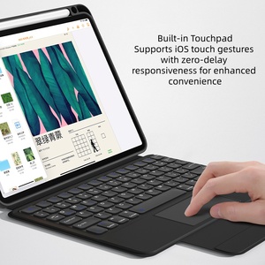 Funda con Teclado Mágico para iPad Pro 11\"/12.9\" con Trackpad y Soporte Vertical, Cubierta Magnética Desmontable Laudtec - Product Image 4