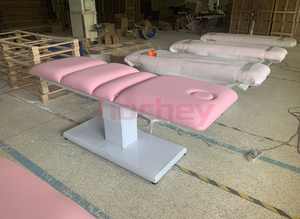 HOCHEYMED elektrik 3 motorlar yüz sandalye Modern tasarım güzellik yatağı masaj vücut tedavisi için opsiyonel renk - Product Image 3