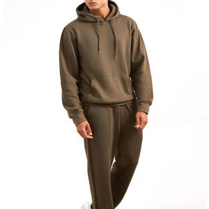 Sudadera con Capucha de Felpa Francesa Extra Grande para Hombre, Estilo Hip-Hop, 100% Algodón, 500g, Tejida a Crochet, con Estampado Personalizado - Product Image 2