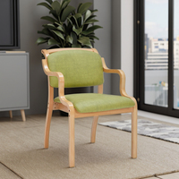 Chaises de salle à manger modernes pour les établissements de soins aux personnes âgées pour les restaurants, les maisons de soins infirmiers et les appartements