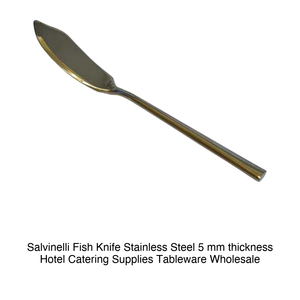 Salvinelli 250 Stainless Steel <b>Fish</b> <b>Knife</b> 18/10 5 mm Thick - Product Image 2