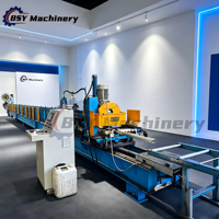 Machine de formage à froid pour la fabrication de poutres en H en acier galvanisé pour rayonnages de stockage industriels robustes