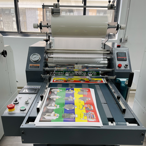 Máy cán màng nhựa hai mặt tự động cho máy cán giấy A3 Bảo vệ in nóng - Product Image 4