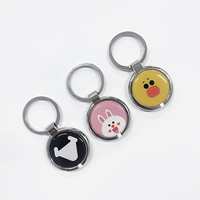 Étiquette de collier d'identification pour animaux de compagnie RFID époxy programmable avec logo imprimé étiquette pour animaux de compagnie NFC et porte-clés Rfid pour piste de chien/chat pour hôtels et paiements