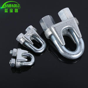 คลิปหนีบสายเคเบิลเหล็กชุบสังกะสี Anbaolu ขนาด 10 มม. แบบยูโบลต์ สำหรับใช้ในอุตสาหกรรมทั่วไป - Product Image 2