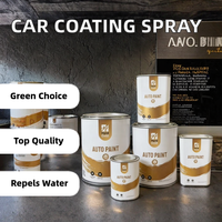 Résine de revêtement liquide automobile écologique, durcisseur, diluant acrylique, traitement de réparation, spray pour application de peinture de bateau