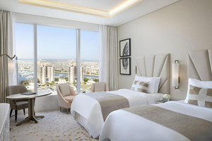 ชุดห้องนอน<span class=keywords><strong>โรงแรม</strong></span> Marriott หรูหราทันสมัย3 4 5ดาวเฟอร์นิเจอร์ไม้เมลามีนสำหรับใช้ในอพาร์ตเมนต์ - Product Image 2