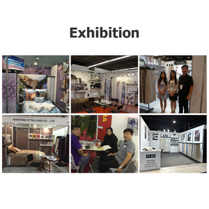 Sản phẩm mới Tùy chỉnh cao cấp sang trọng 200tc thân thiện với môi in hoa bộ đồ giường Bộ Duvet cover Comforter bedsheet Set - Product Image 6