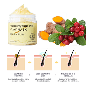 <span class=keywords><strong>Mascarilla</strong></span> facial de cúrcuma de arándano, <span class=keywords><strong>mascarilla</strong></span> de limpieza de barro, <span class=keywords><strong>mascarilla</strong></span> para el cuidado de la piel al por mayor - Product Image 5