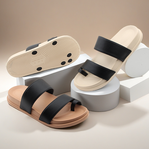 Sandali da <span class=keywords><strong>Donna</strong></span> OLICOM Personalizzati <span class=keywords><strong>per</strong></span> Ordini all'Ingrosso, <span class=keywords><strong>Ciabatte</strong></span> alla Moda con Punta Aperta e Suola Ammortizzata <span class=keywords><strong>per</strong></span> Spiaggia ed Estate - Product Image 4