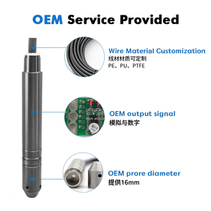 Sonde de niveau d'eau liquide électronique étanche IP68 GLT530 19 mm avec plage de mesure de 1 à 200 m H2O et précision de 0,03 % - Product Image 6